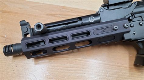 Precision stamped from 1mm 1050 steel and heat treated to 50C Rockwell. . Krebs custom kp9 handguard